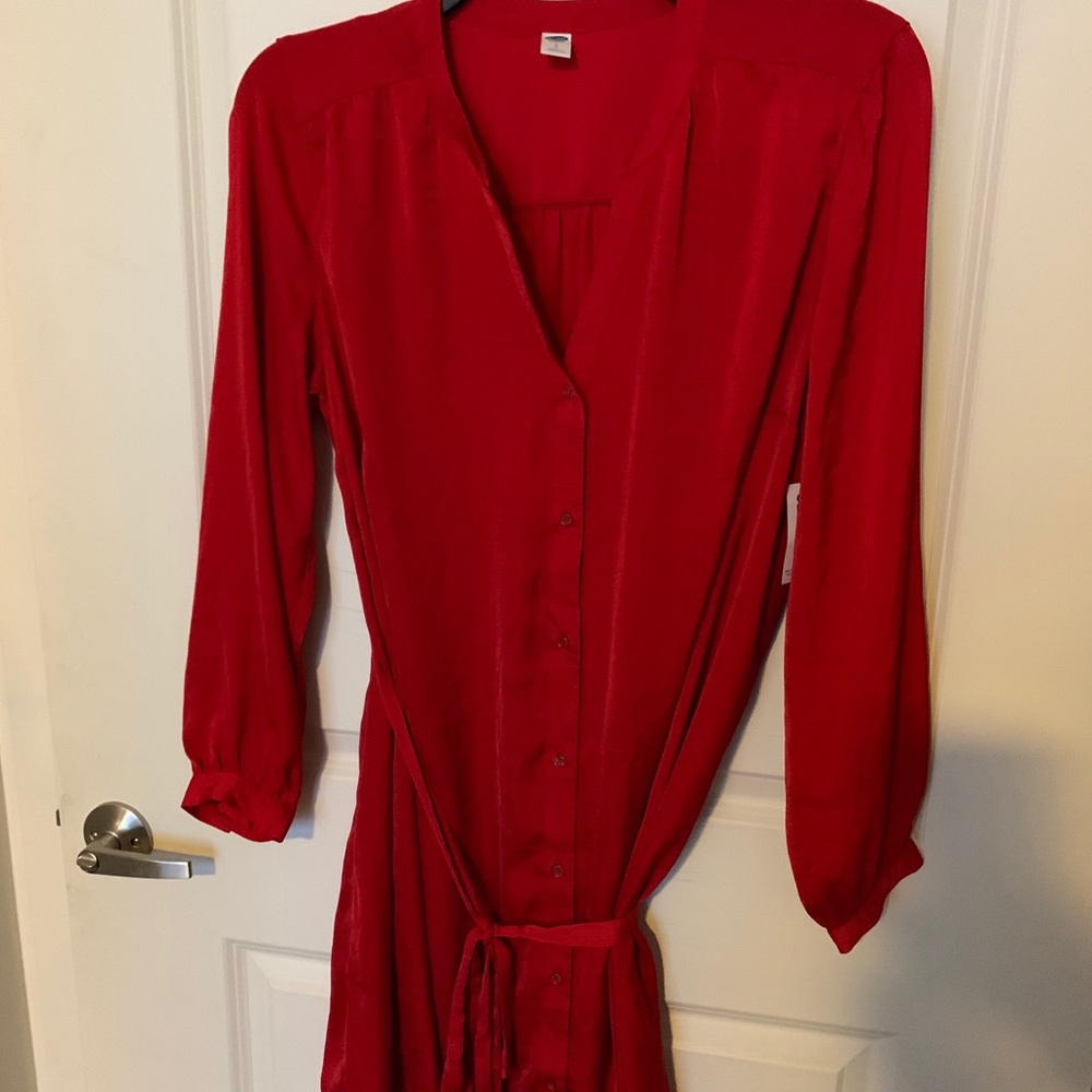 Red dress